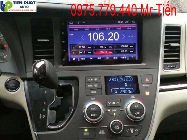 Tien Phat chuyen cung cap DVD android cho toyota sienna 2014-2018 Tien Phat chuyen cung cap DVD android cho toyota sienna 2014-2018