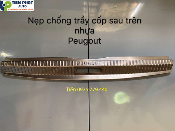 Nẹp chống trầy cốp sau cho Peugeot 3008 Peugoet 5008