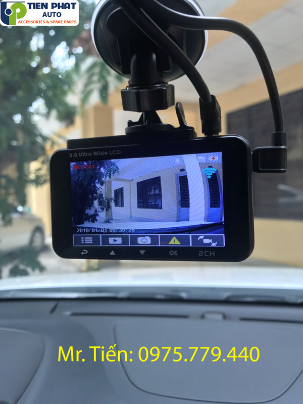 Lắp đặt Camera hành trình HP F860X cho hyundai kona tại Tiến Phát Auto