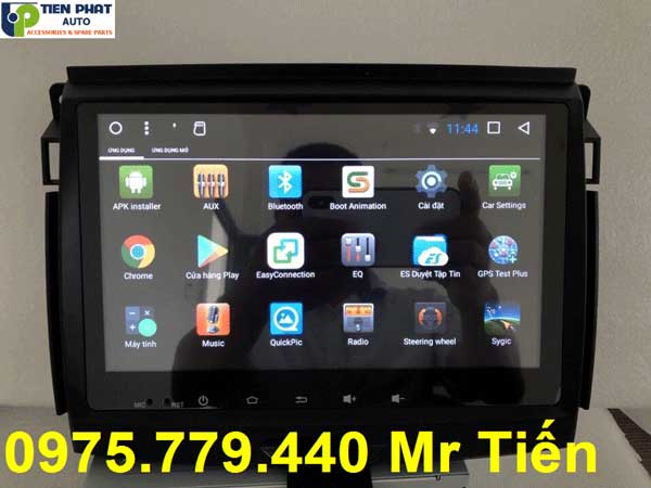 lap tan noi man hinh dvd android cho Ford Everest 2016-2018