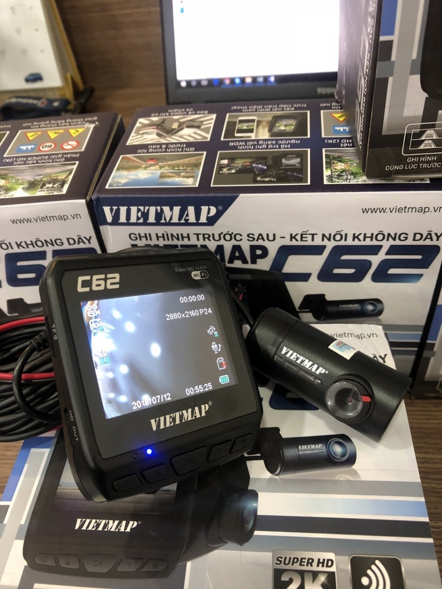 HƯỚNG DẪN SỬ DỤNG CAMERA HÀNH TRÌNH VIETMAP C62S CHI TIẾT