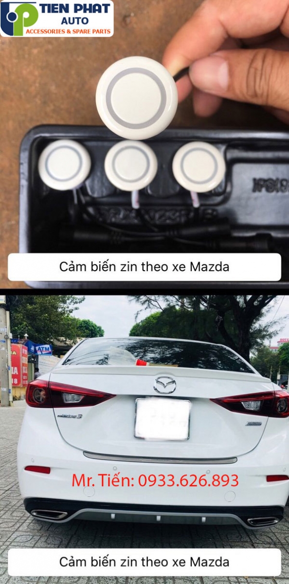Lắp đặt cảm biến lùi cho xe Mazda chính hãng