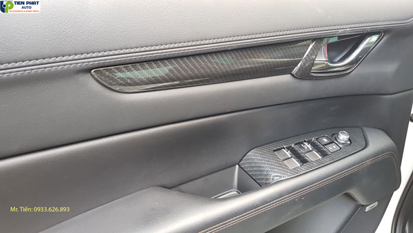  Phụ kiện ốp nội thất cho Mazda CX5 bằng vật liệu carbon
