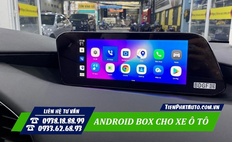Android Box cho ô tô giúp biến màn hình Zin thành Android