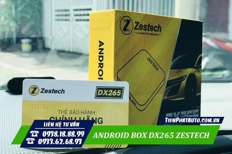 Android Box Zestech DX265 Plus biến DVD zin thành màn hình Android