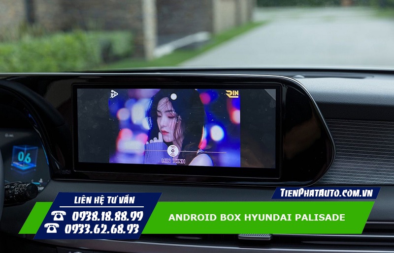 Android Box cho xe Hyundai Palisade đáp ứng các nhu cầu giải trí
