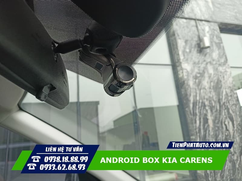 Android Box tích hợp camera hành trình tiện lợi và an toàn