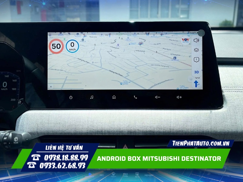 Android Box cho Destinator giúp xem chỉ dẫn đường và cảnh báo giao thông