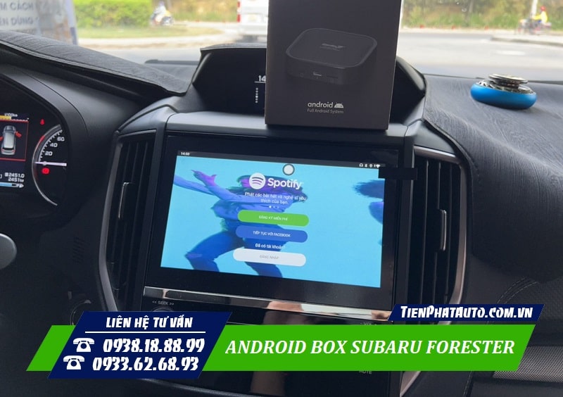 Tiến Phát Auto chuyên lắp Android Box cho Subaru Forester