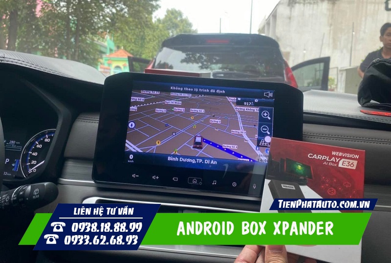Android Box Xpander 2023 tích hợp chỉ dẫn đường thông minh