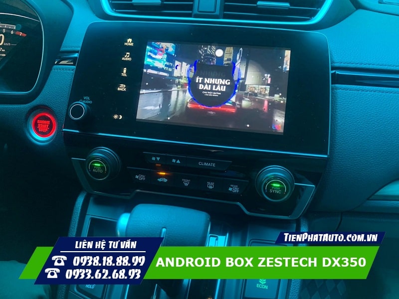 Android Box Zestech DX350 đáp ứng đầy đủ các nhu cầu giải trí