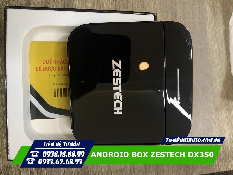 Tiến Phát Auto chuyên lắp Android Box Zestech Dx350 chính hãng