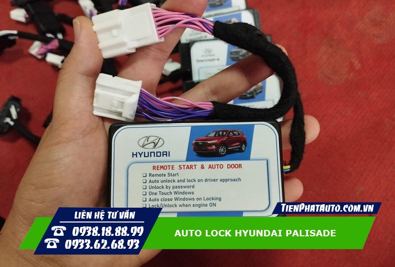 Auto Lock Hyundai Palisade mang lại hơn 5 chức năng tiện lợi cho xe