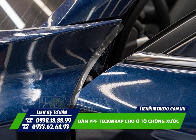 PPF được cắt hoàn toàn bằng File trên máy CNC với độ chính xác cao