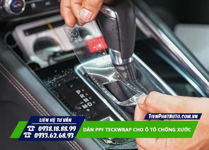 Dán PPF Teckwrap cho vị trí con ngựa điều khiển cần số