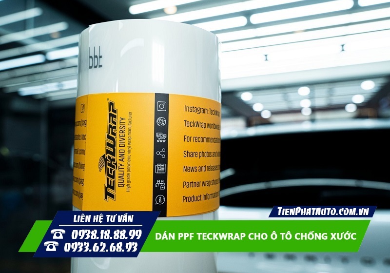 Dán PPF Teckwrap cho ô tô hiện đang được nhiều khách hàng lựa chọn