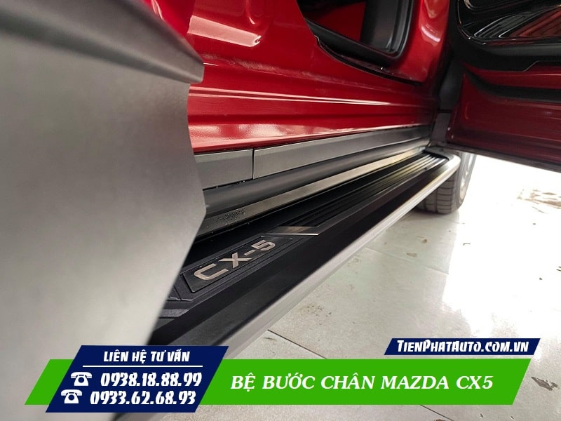 Bệ bước chân mẫu đúc cho Mazda CX5 đang được ưa chuộng hiện nay