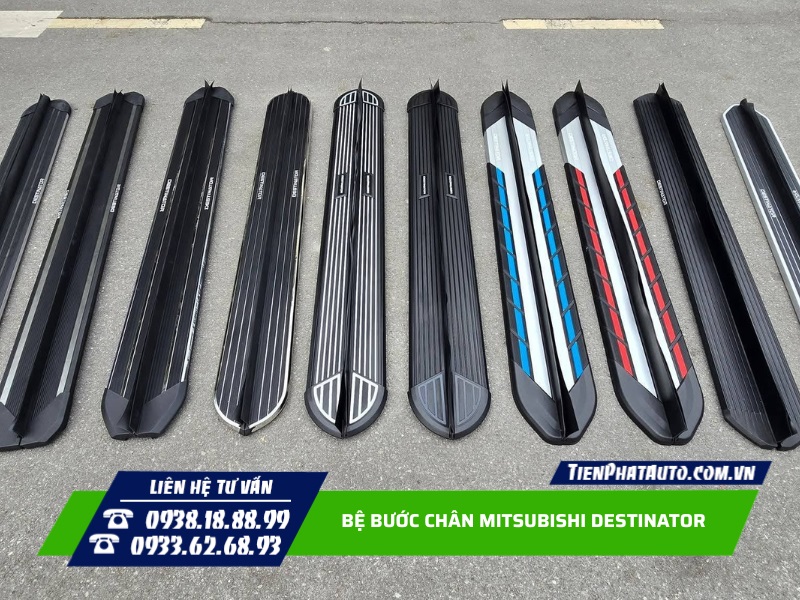 Các mẫu bệ bước chân cho xe Mitsubishi Destinator