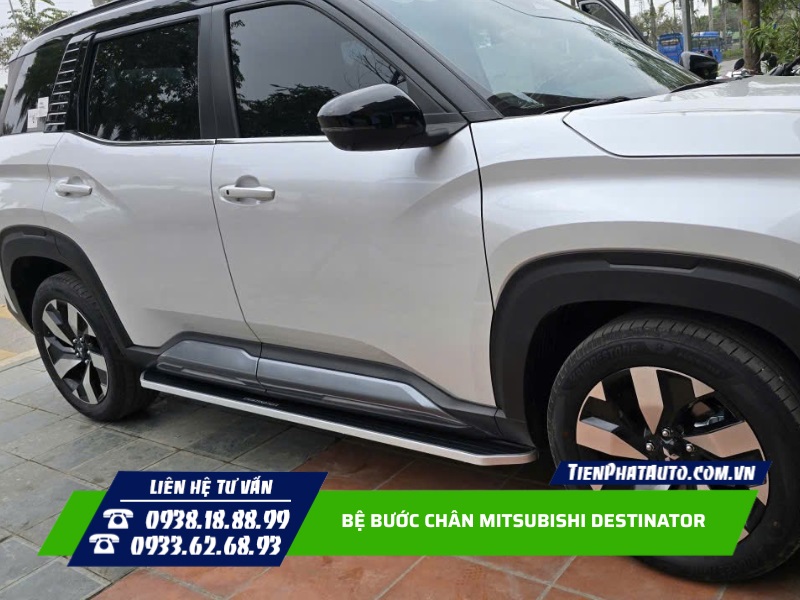 Bệ bước Destinator giúp tăng tính thẩm mỹ và thể thao hơn