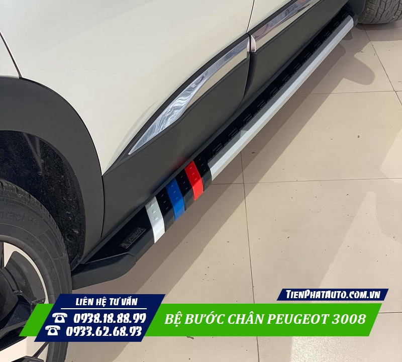 Hình ảnh mẫu bệ bước chân cho xe Peugeot 3008 2