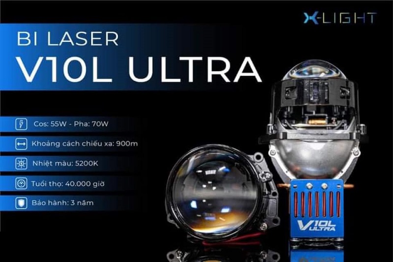 Thông số cấu hình chi tiết của bi Laser X-Light V10L Ultra