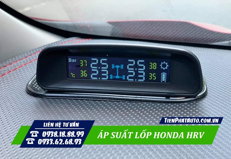 Cảm biến áp suất lốp Honda HRV 2023 loại đặt taplo xe