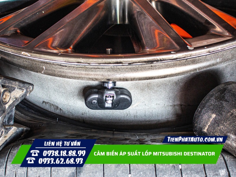 Cảm biến van gắn trong xe Destinator bền bỉ và đo áp suất chính xác