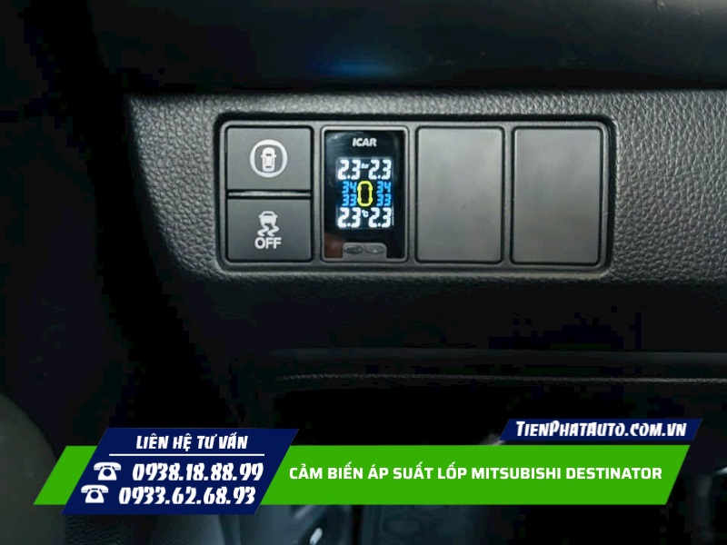 Cảnh báo sớm lốp non hơi hoặc bể lốp giúp xe đảm bảo vận hành an toàn