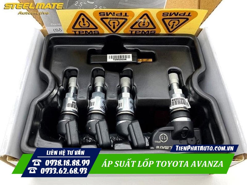 Cảm biến áp suất lốp Toyota Avanza giúp mang lại nhiều sự tiện lợi