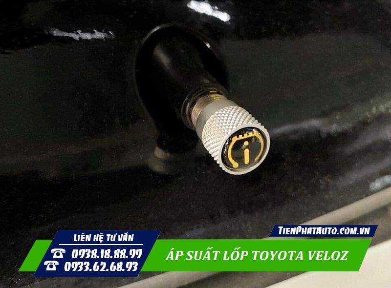 Gắn cảm biến áp suất lốp cho Toyota Veloz mang lại nhiều sự tiện lợi khi sử dụng