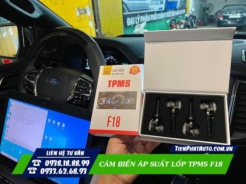 Bộ cảm biến áp suất lốp TPMS 18 dành riêng cho dòng xe FORD