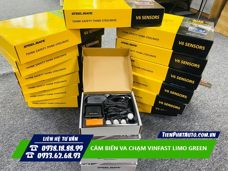 Cảm biến va cham Vinfast Limo Green một trong những trang bị không thể thiếu