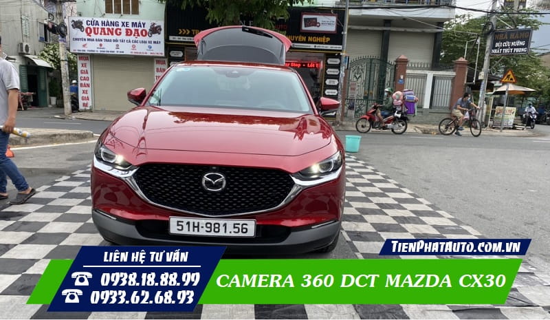 Tiến Phát Auto chuyên lắp camera 360 DCT Mazda CX30