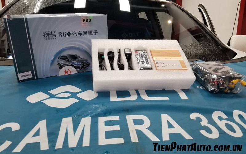 Trọn bộ camera 360 DCT cho xe Hyundai Santafe 2021