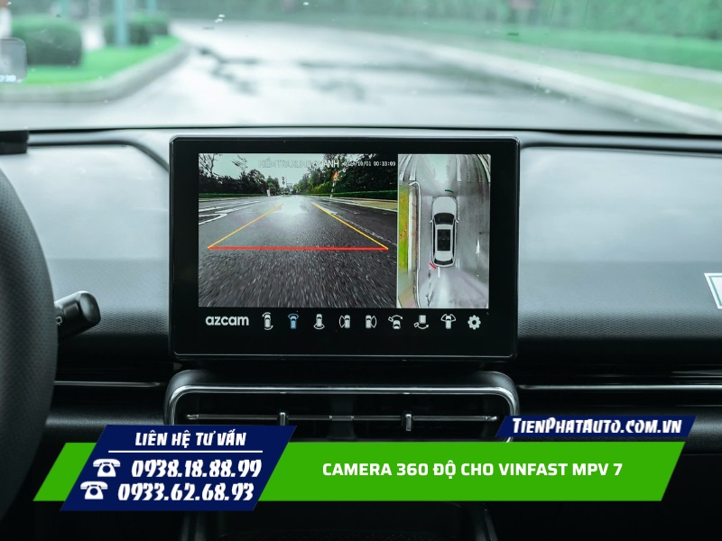 Lắp camera 360 độ cho Vinfast MPV 7 mang lại nhiều sự tiện lợi Lắp camera 360 độ cho Vinfast MPV 7 mang lại nhiều sự tiện lợi