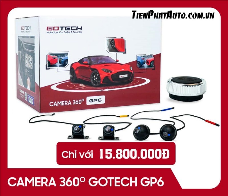 Bảng giá camera 360 độ Gotech GP6 chính hãng