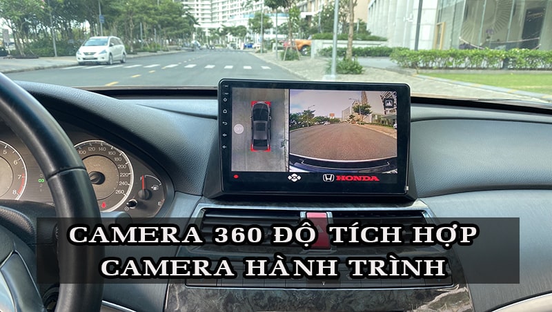 Camera 360 độ tích hợp camera hành trình là sản phẩm được rất ưa chuộng