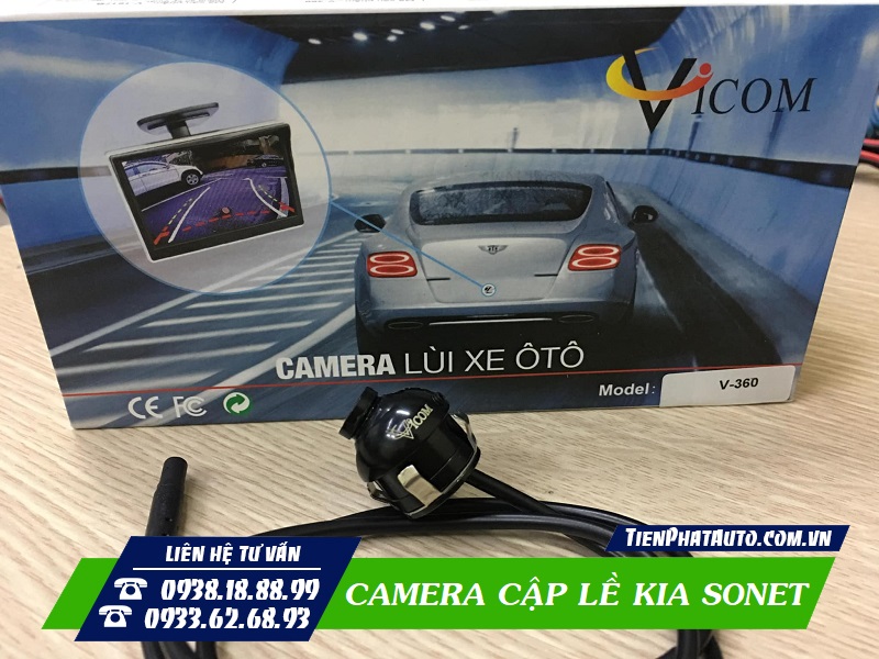 Bộ camera cập lề cao cấp chất lượng cao cho Kia Sonet
