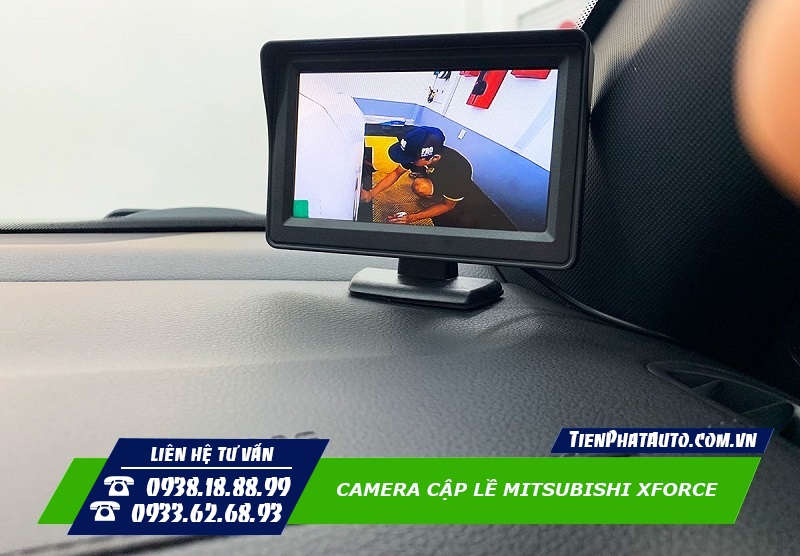 Lắp camera cập lề cho xe Mitsubishi Xforce giúp lái xe dễ dàng và an toàn