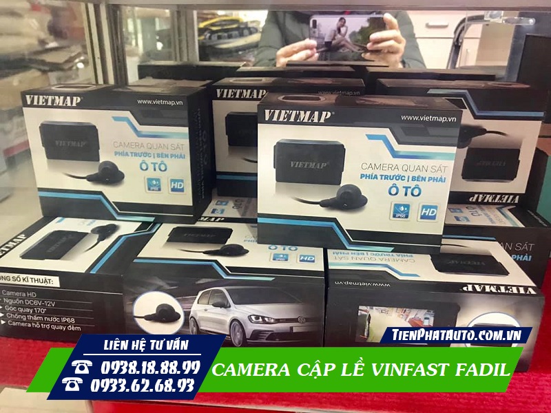 Bộ camera cập lề cho xe Vinfast Fadil chính hãng Vietmap