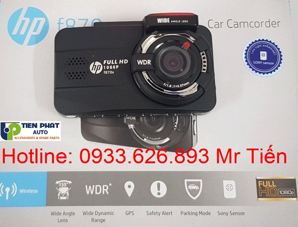 camera hanh trinh hp f870x