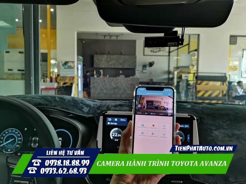 Lắp camera hành trình cho Toyota Avanza giúp mang lại nhiều sự tiện lợi
