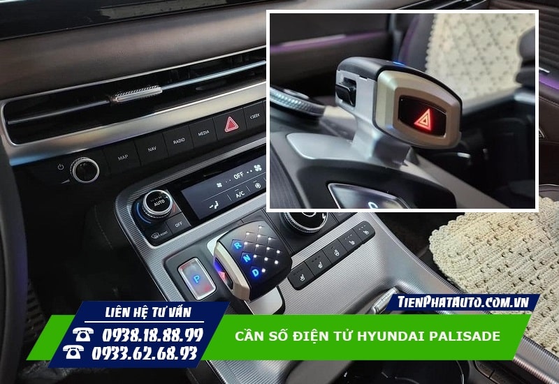 Cần số điện tử cho Hyundai Palisade mang lại nhiều sự tiện lợi