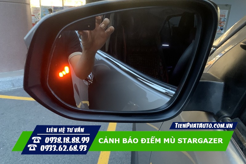Cảnh báo điểm mù loại tích hợp gương chiếu hậu cho Hyundai Stargazer