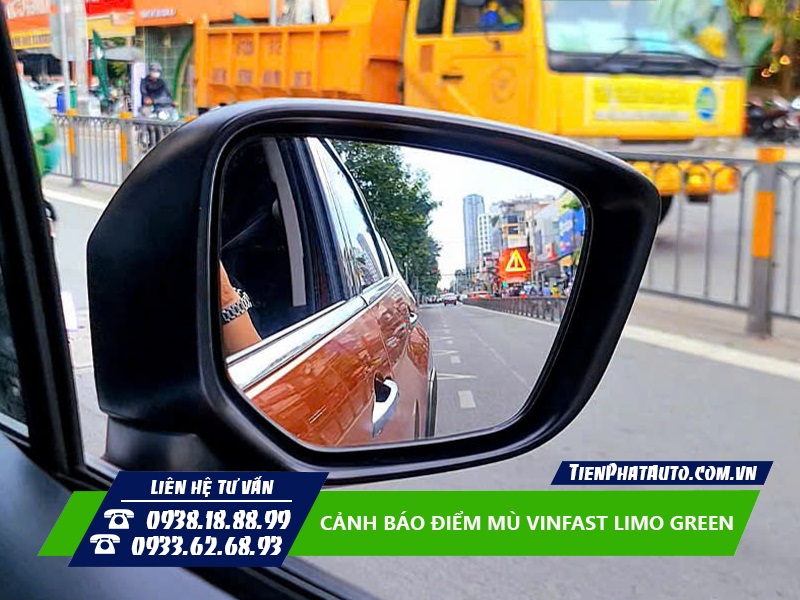 Hệ thống gương chiếu phát sáng LED cảnh báo phương tiện ở diểm mù