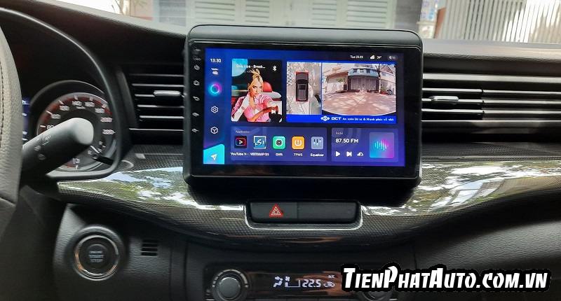 Nội thất xe sang trọng và hiện đại hơn khi nâng cấp màn hình Android