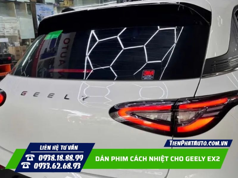 dán phim cách nhiệt cho geely ex2 chống nóng dán phim cách nhiệt cho geely ex2 chống nóng