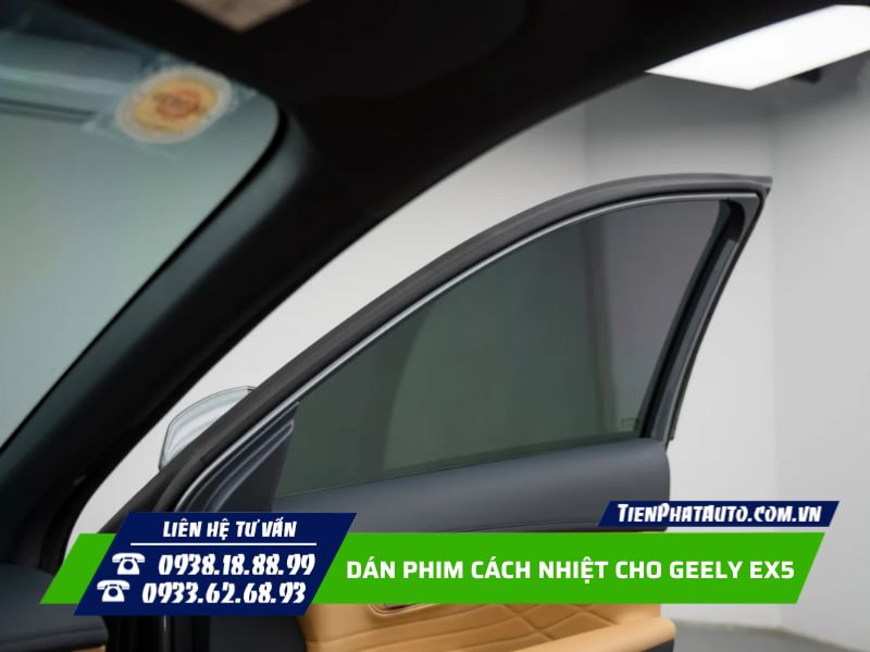dán phim cách nhiệt cho geely ex5 tăng tính riêng tư