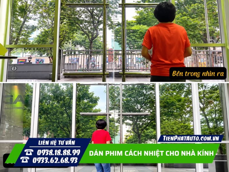 Dán phim cách nhiệt chống nóng giúp không gian mát mẻ, dễ chịu Dán phim cách nhiệt chống nóng giúp không gian mát mẻ, dễ chịu