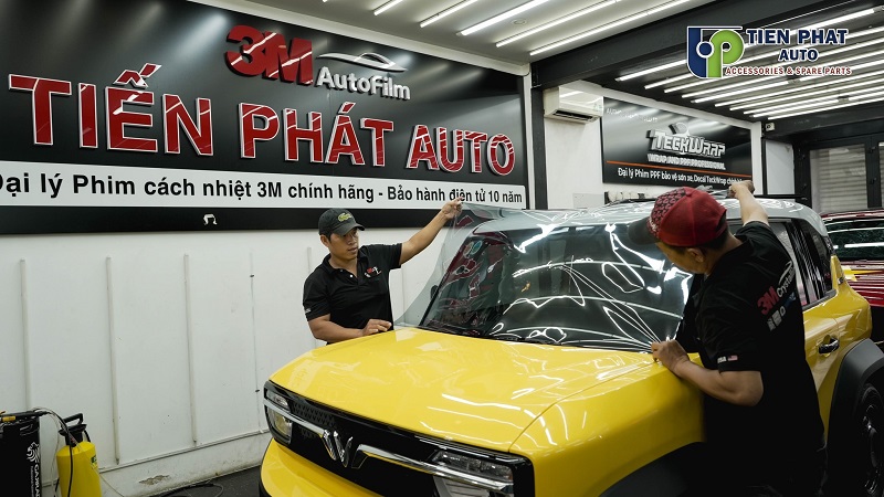 Tiến Phát Auto chuyên dán phim cách nhiệt cho xe Vinfast VF3
